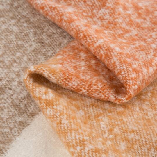Glitzhome® Woven Acrylic Striped Jacquard Throw